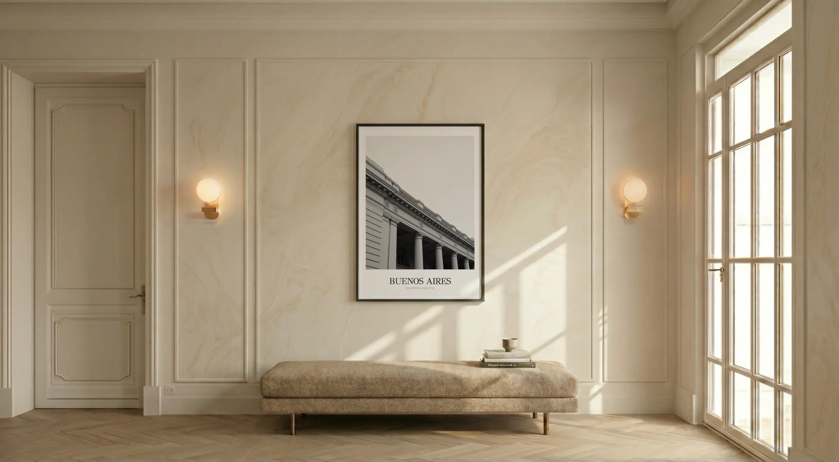 Casa Rosada - Classic Framed Architecture Print