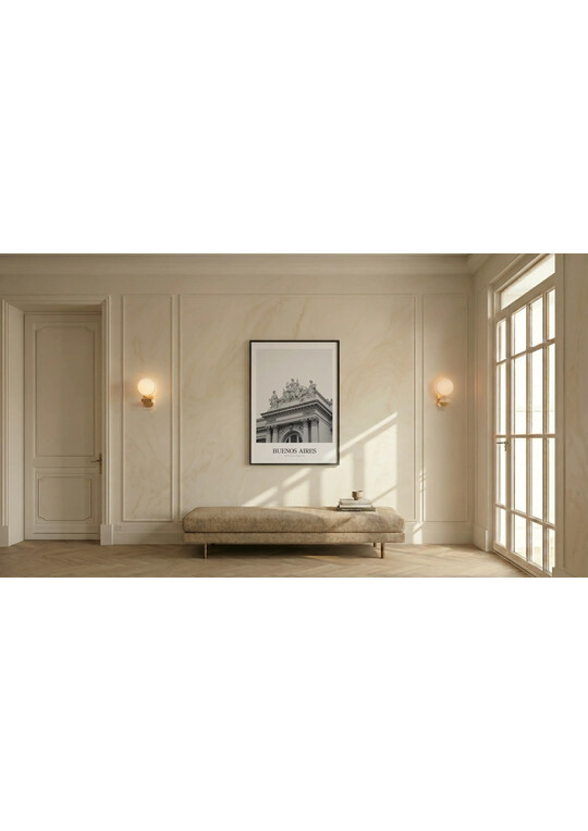 Teatro Colón - Classic Framed Architecture Print