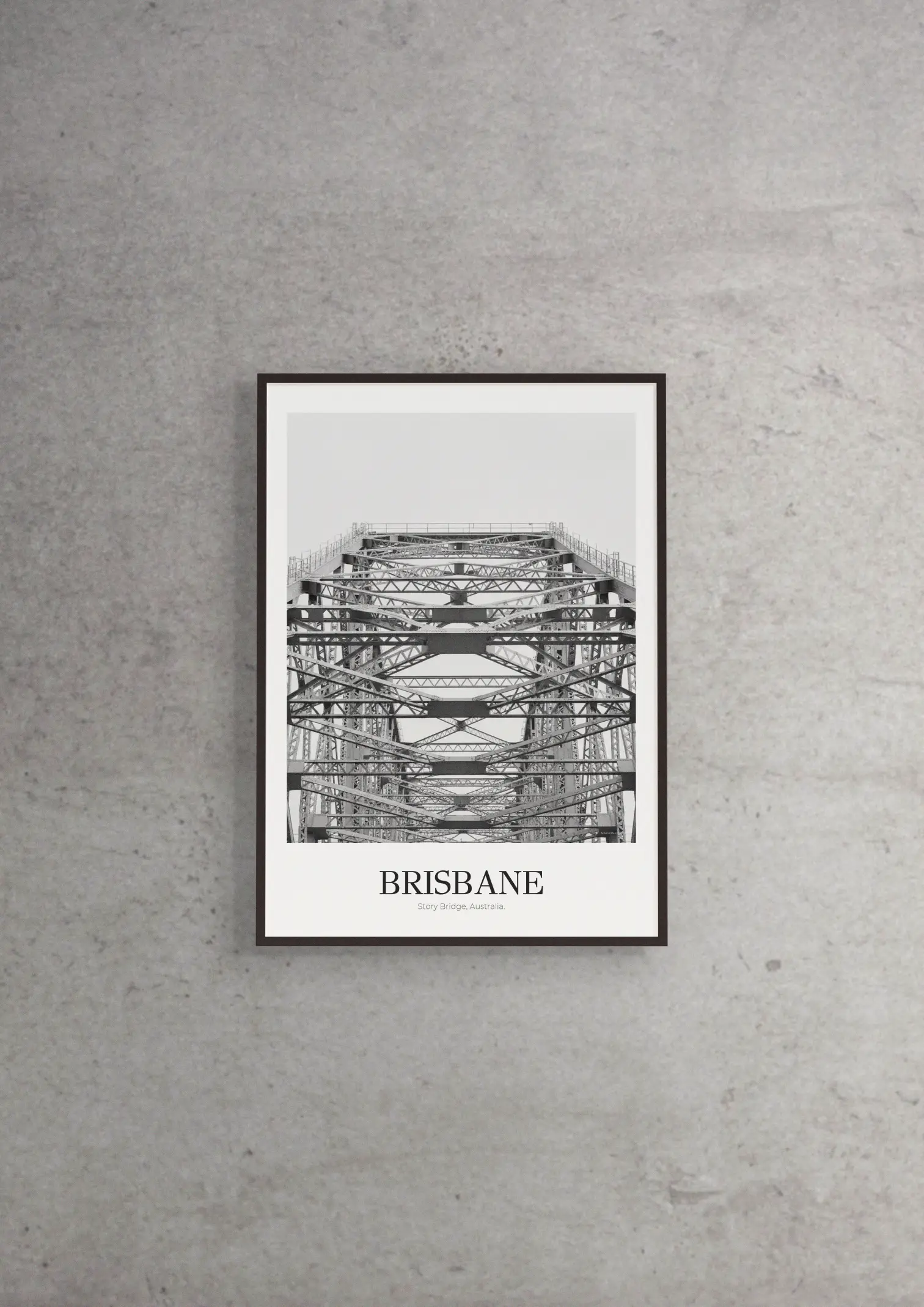 Story Bridge - Classic Framed Architecture Print