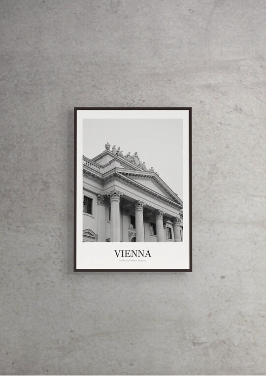 Hofburg Palace - Classic Framed Architecture Print