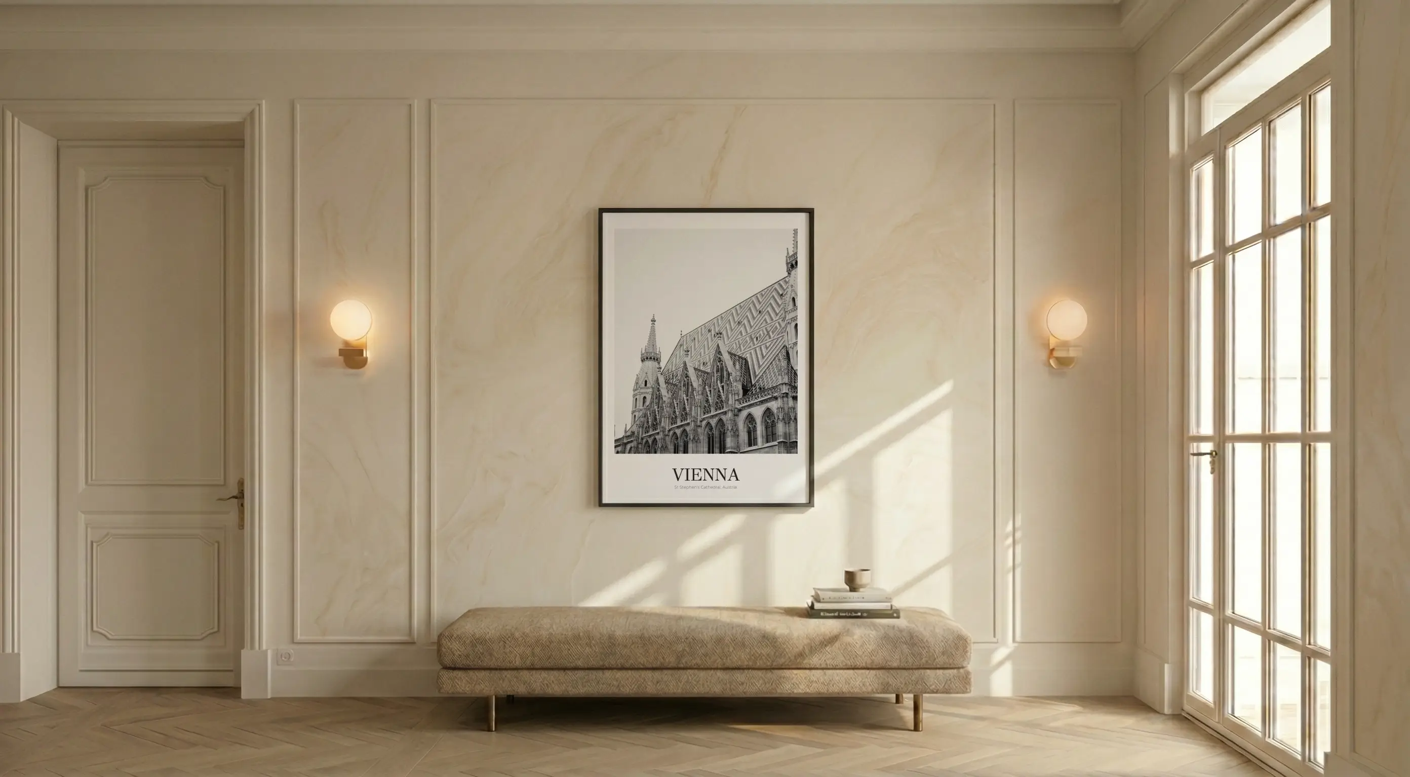 St Stephen's Cathedral - Classic Framed Architecture Print