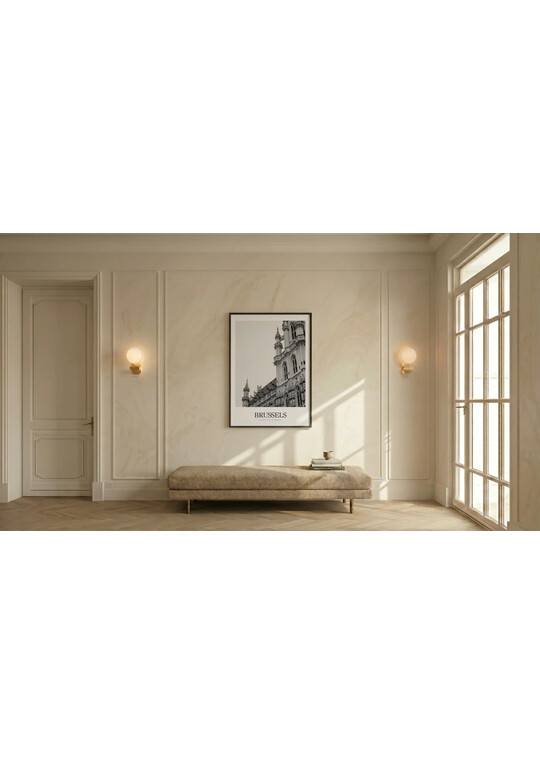 Brussels Town Hall - Classic Framed Architecture Print