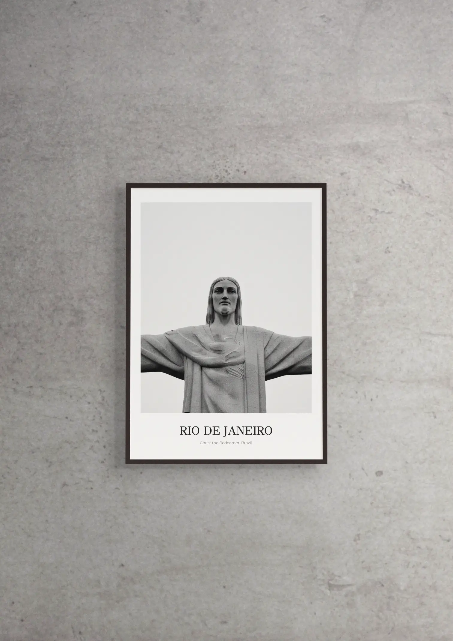 Christ the Redeemer - Classic Framed Architecture Print