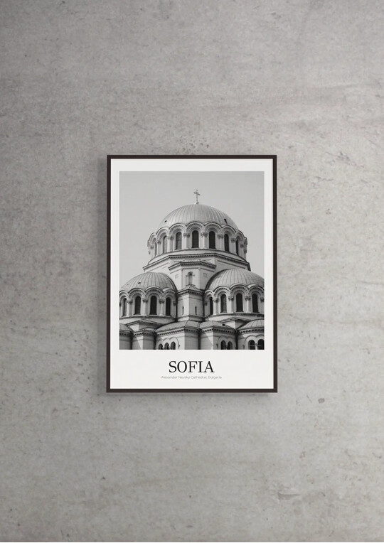 Alexander Nevsky Cathedral - Classic Framed Architecture Print