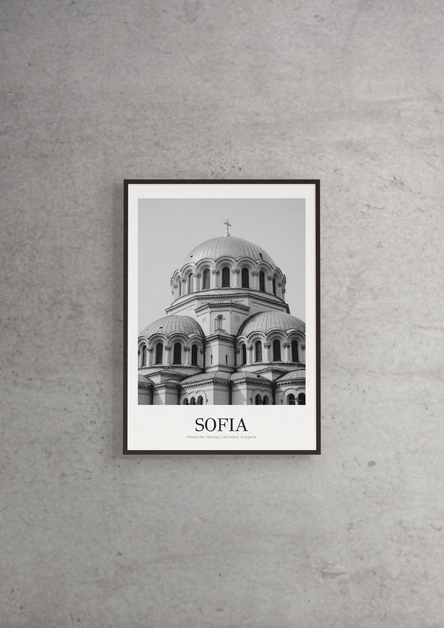 Alexander Nevsky Cathedral - Classic Framed Architecture Print