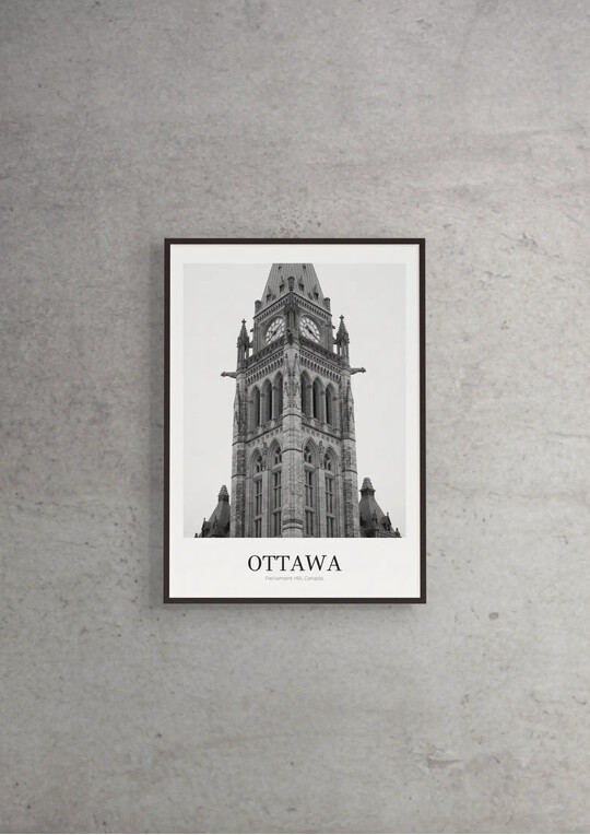 Parliament Hill - Classic Framed Architecture Print