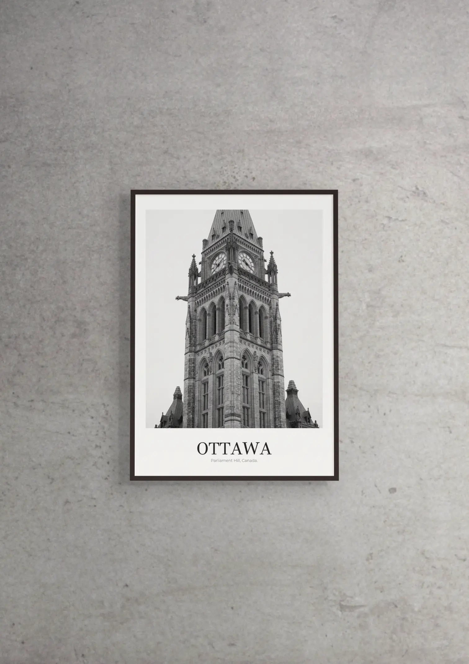 Parliament Hill - Classic Framed Architecture Print