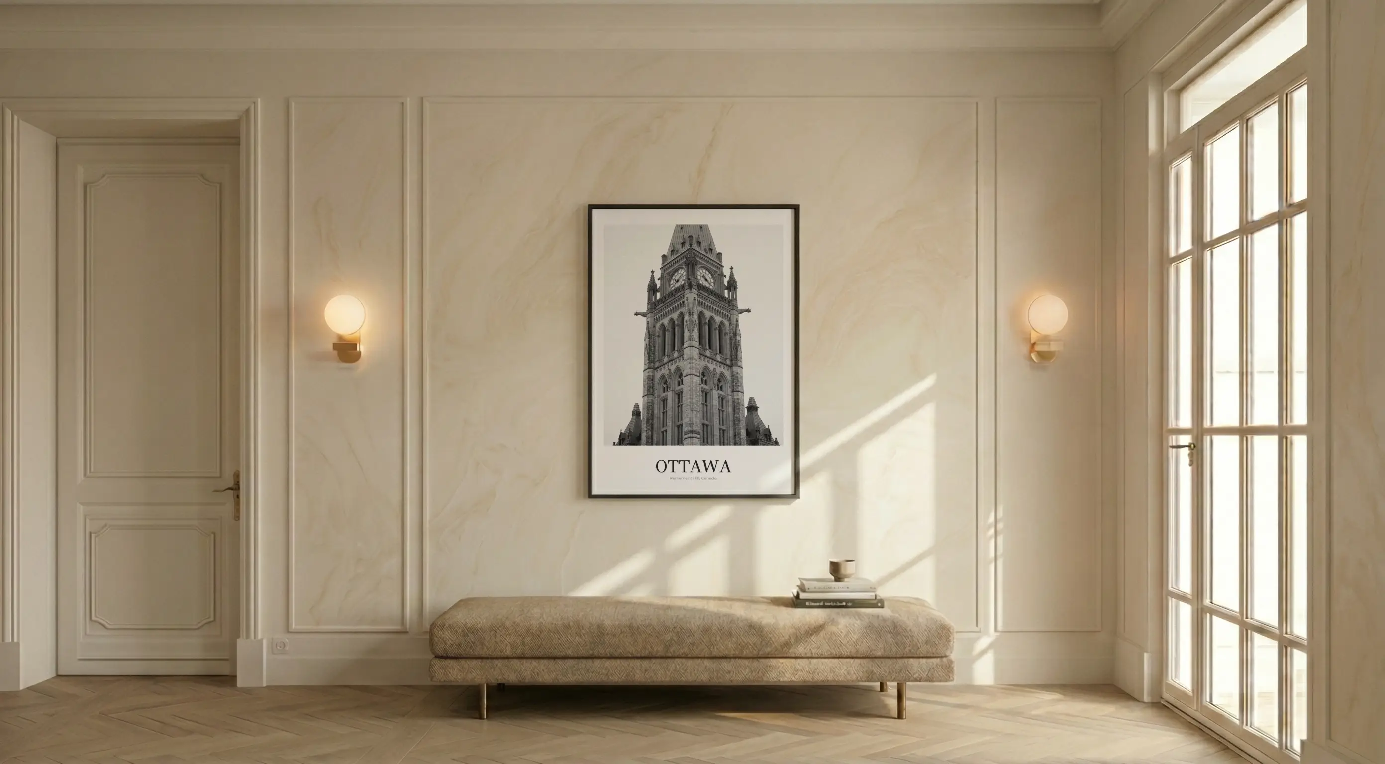 Parliament Hill - Classic Framed Architecture Print