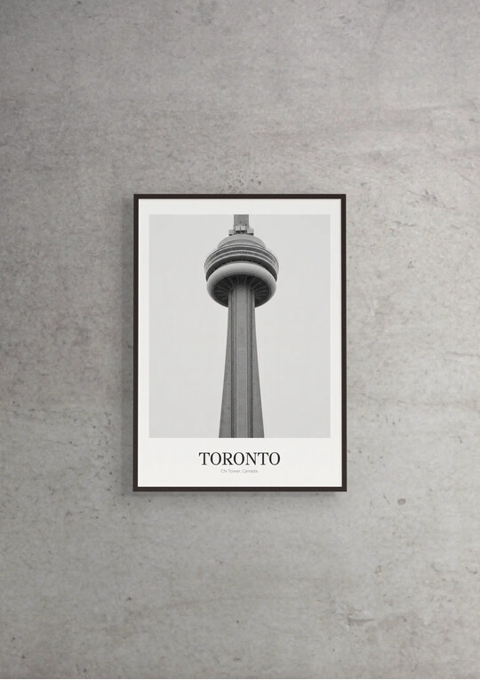 CN Tower - Classic Framed Architecture Print