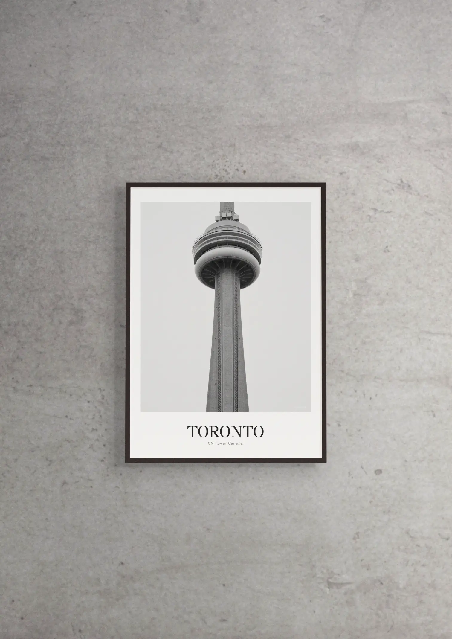 CN Tower - Classic Framed Architecture Print