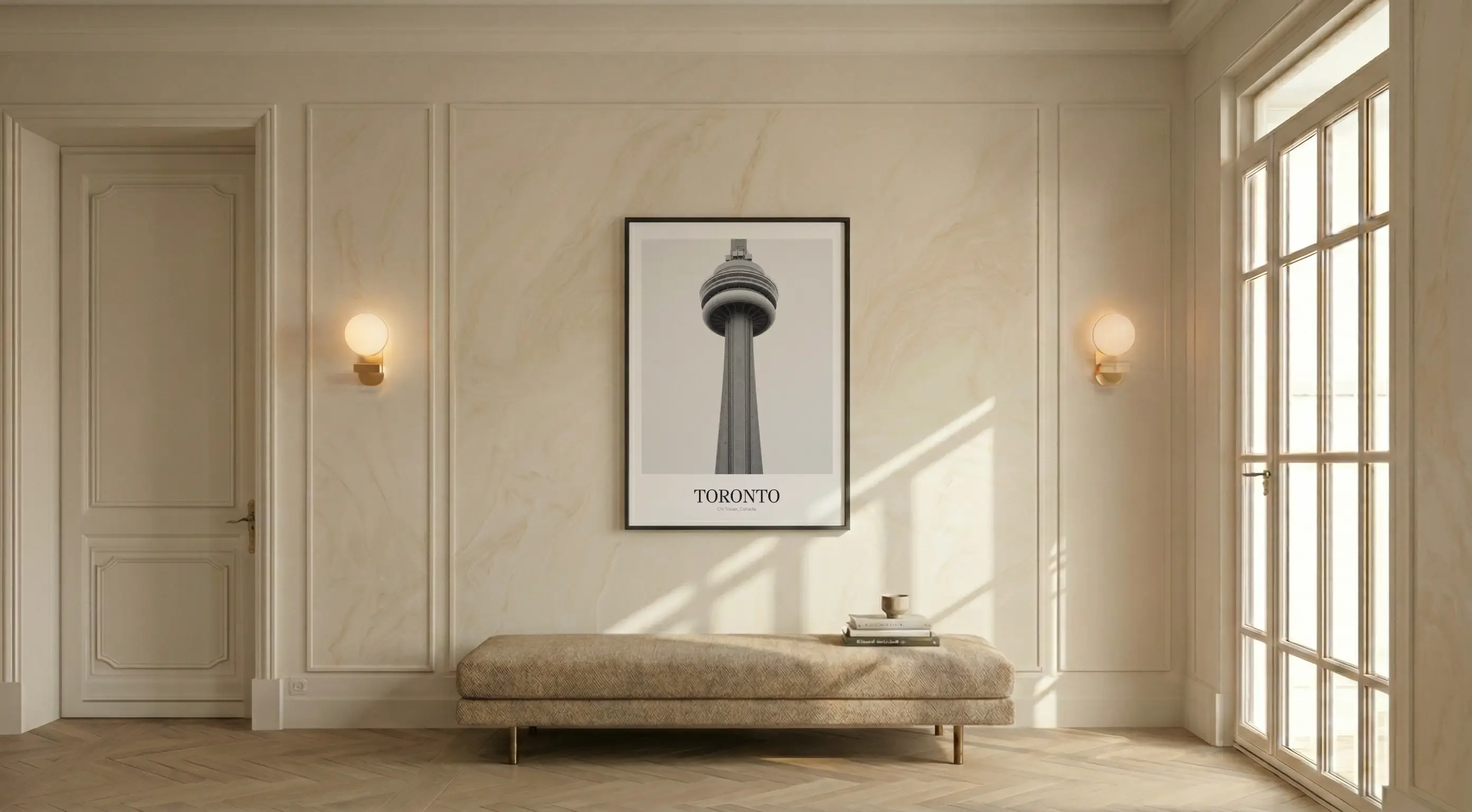 CN Tower - Classic Framed Architecture Print