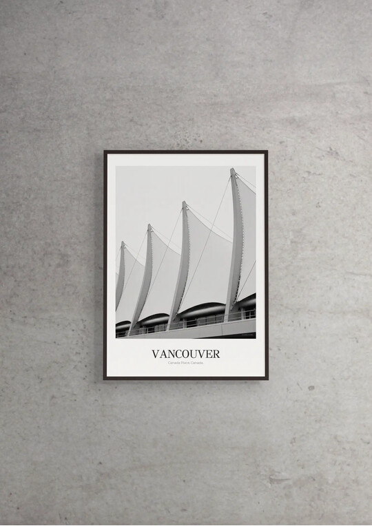 Canada Place - Classic Framed Architecture Print