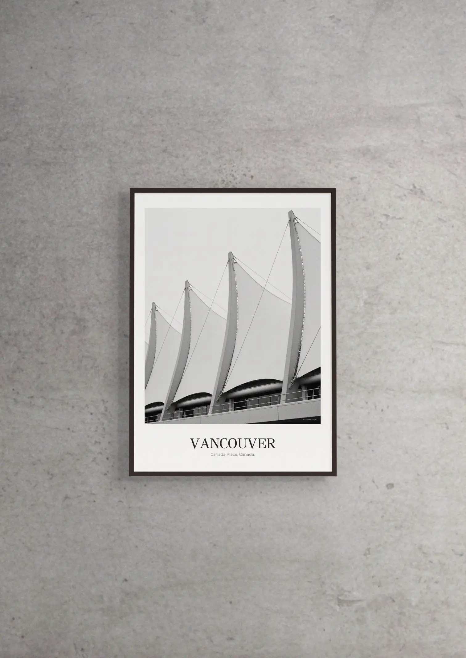 Canada Place - Classic Framed Architecture Print