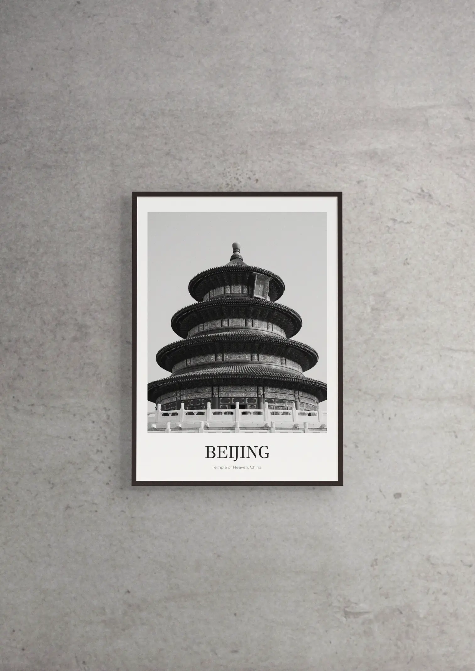 Temple of Heaven - Classic Framed Architecture Print