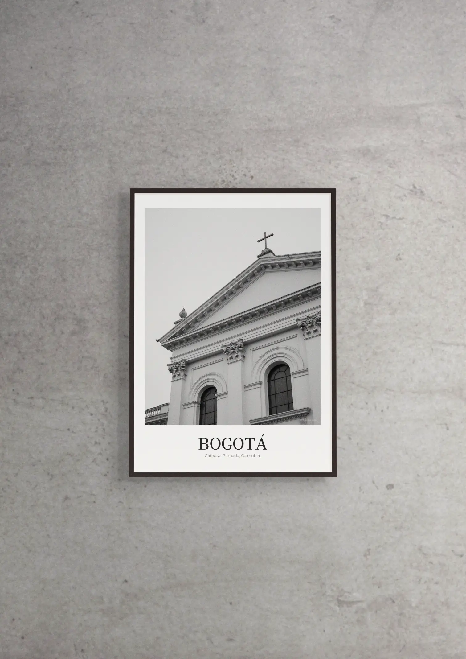 Catedral Primada - Classic Framed Architecture Print