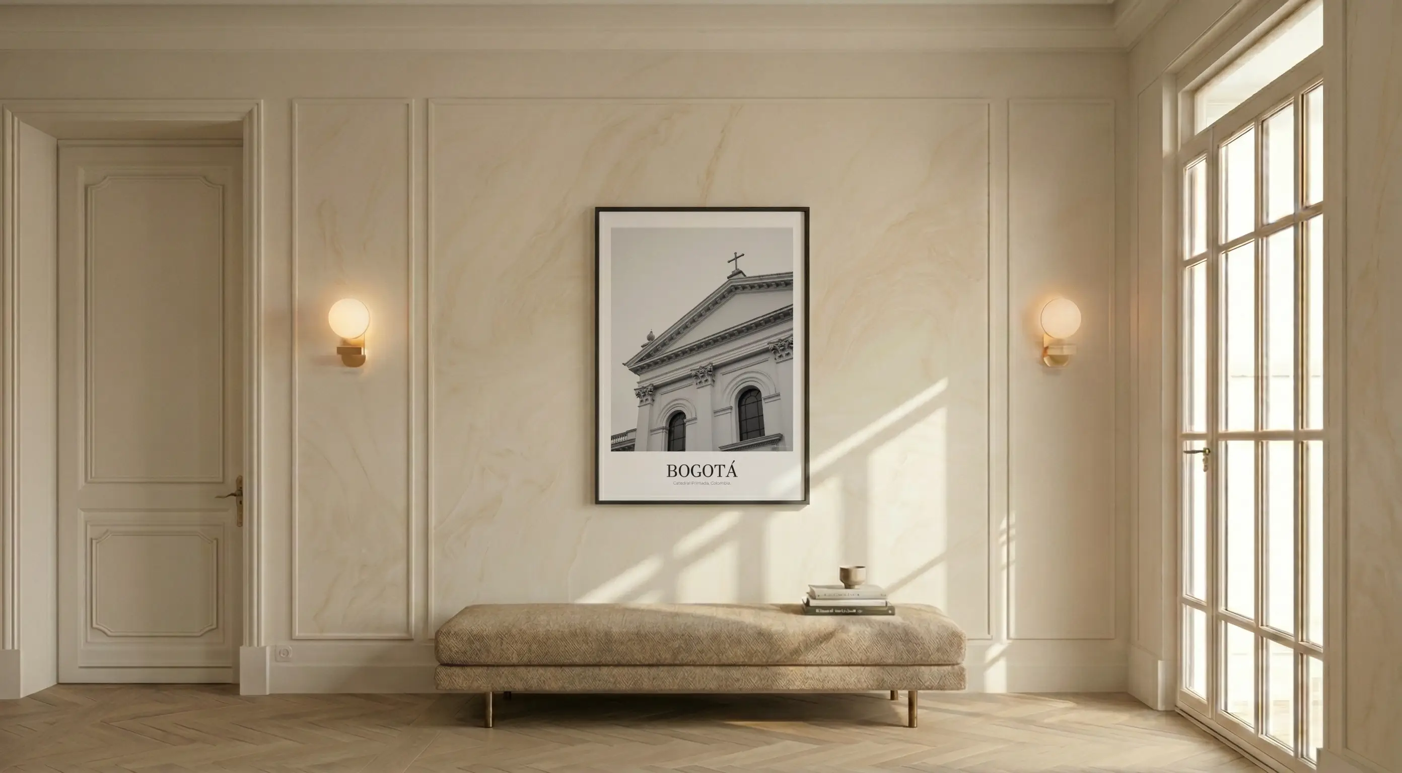 Catedral Primada - Classic Framed Architecture Print