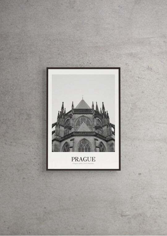 Prague Castle - Classic Framed Architecture Print