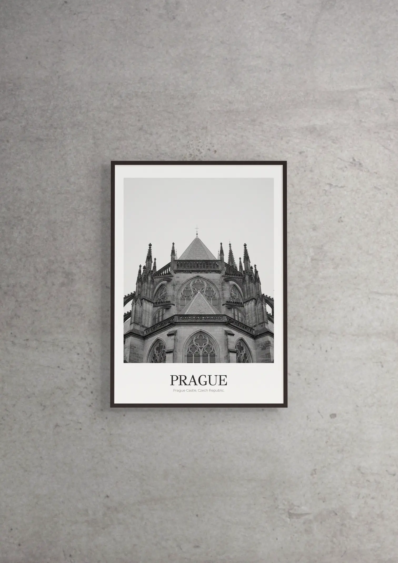 Prague Castle - Classic Framed Architecture Print