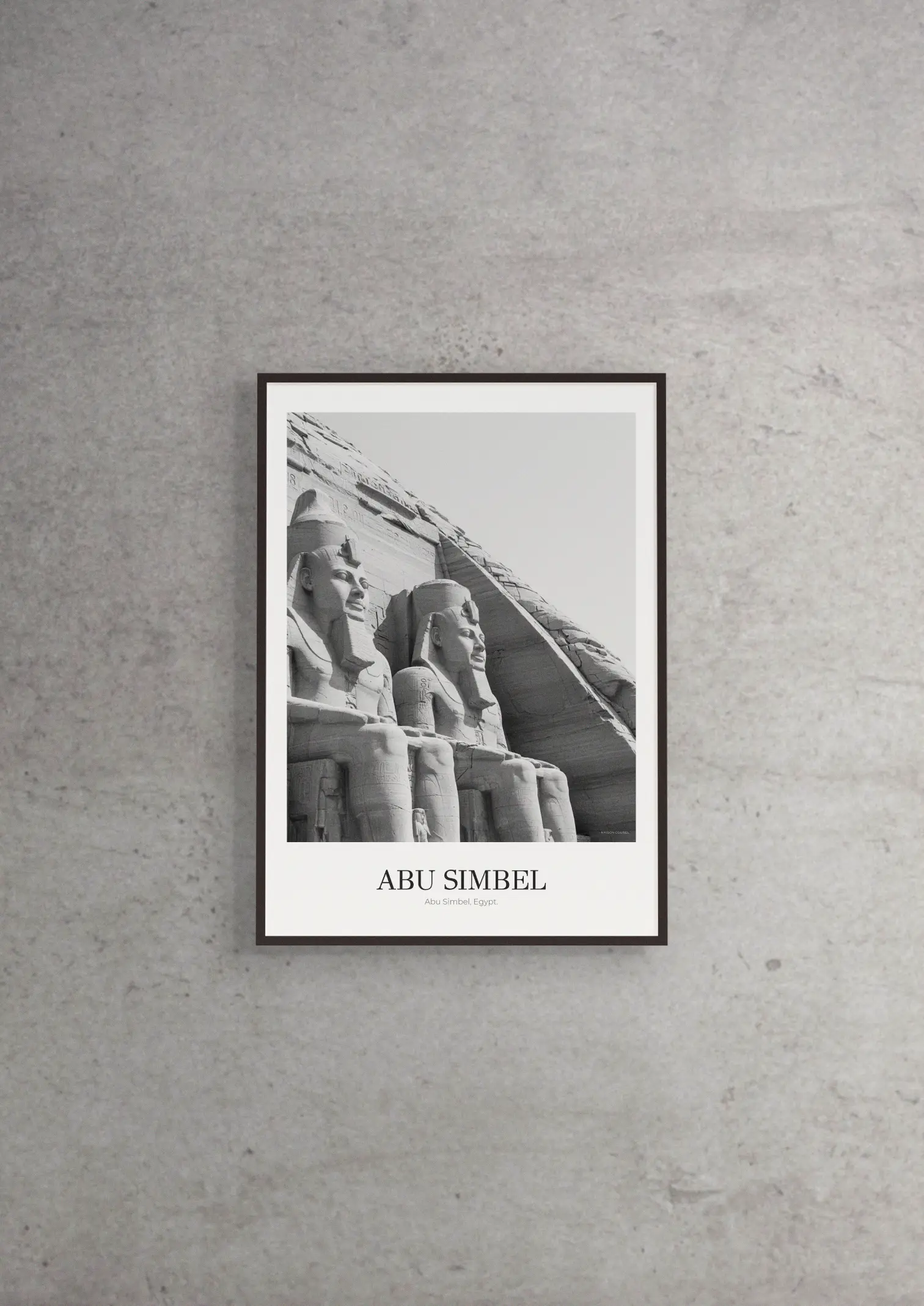 Abu Simbel - Classic Framed Architecture Print