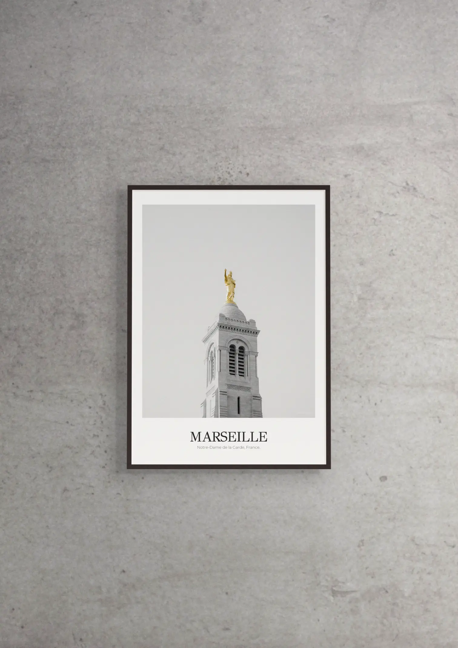 Notre-Dame de la Garde - Classic Framed Architecture Print