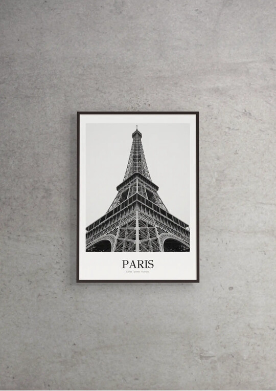 Eiffel Tower - Classic Framed Architecture Print
