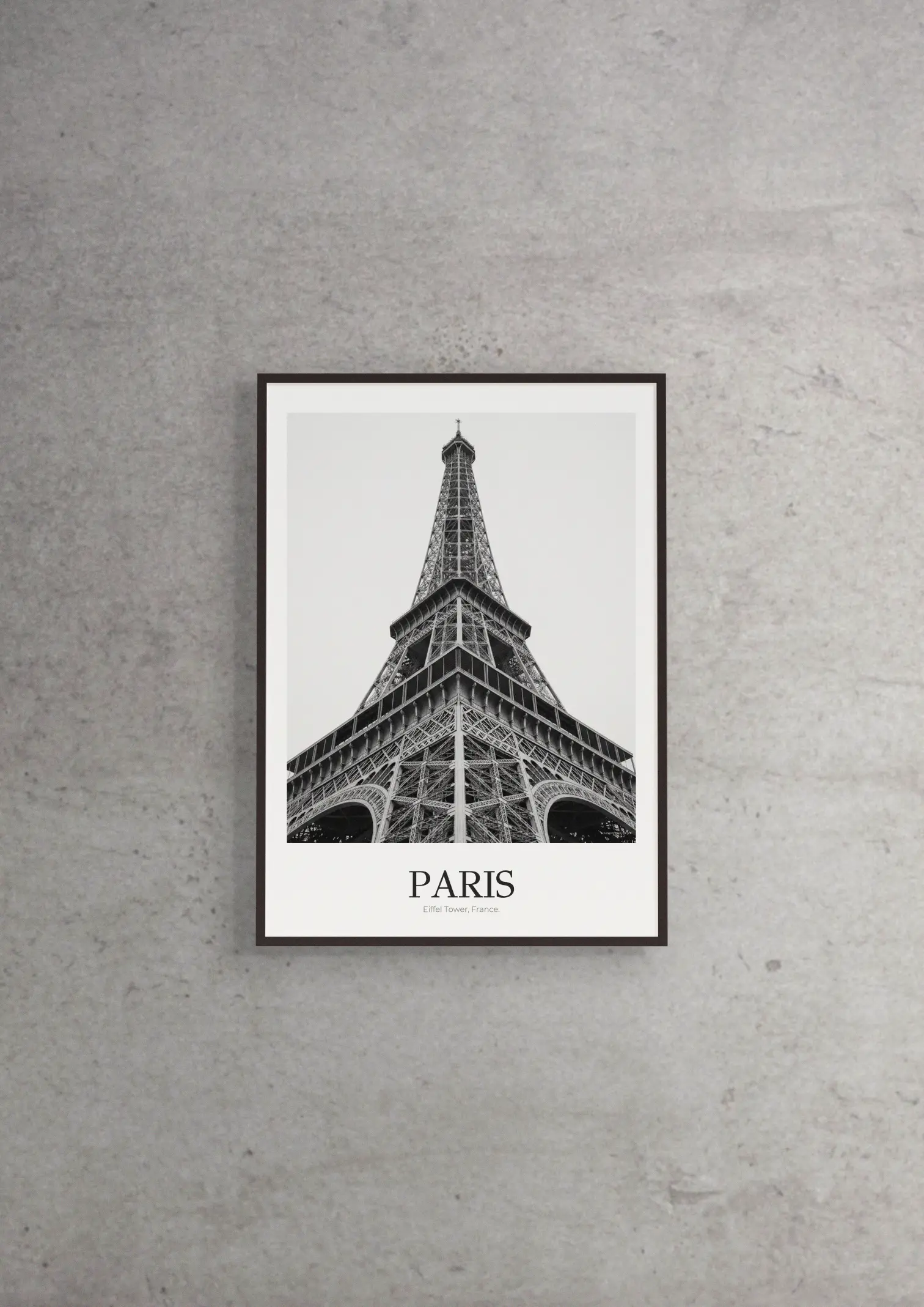 Eiffel Tower - Classic Framed Architecture Print