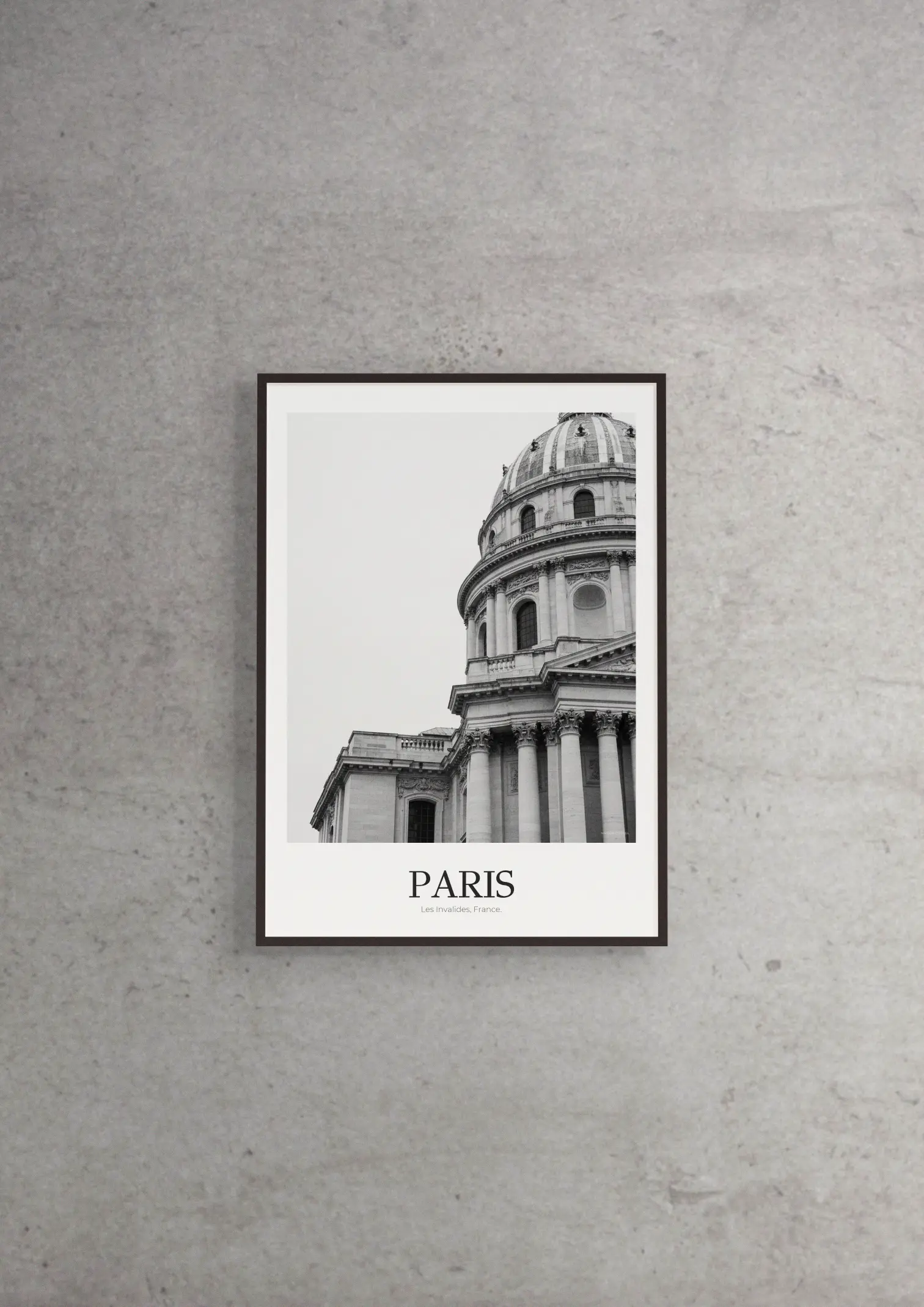 Les Invalides - Classic Framed Architecture Print