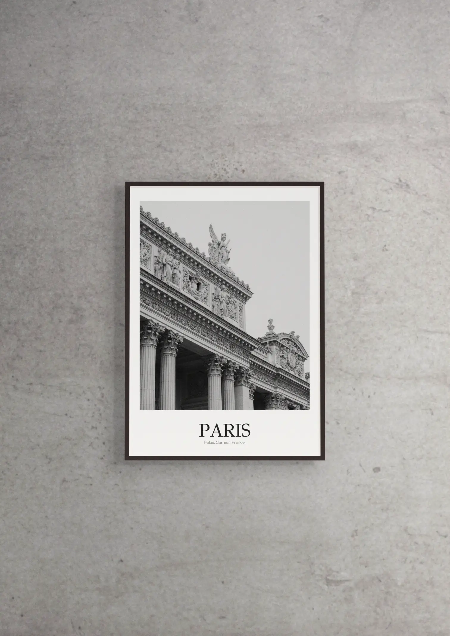 Palais Garnier - Classic Framed Architecture Print