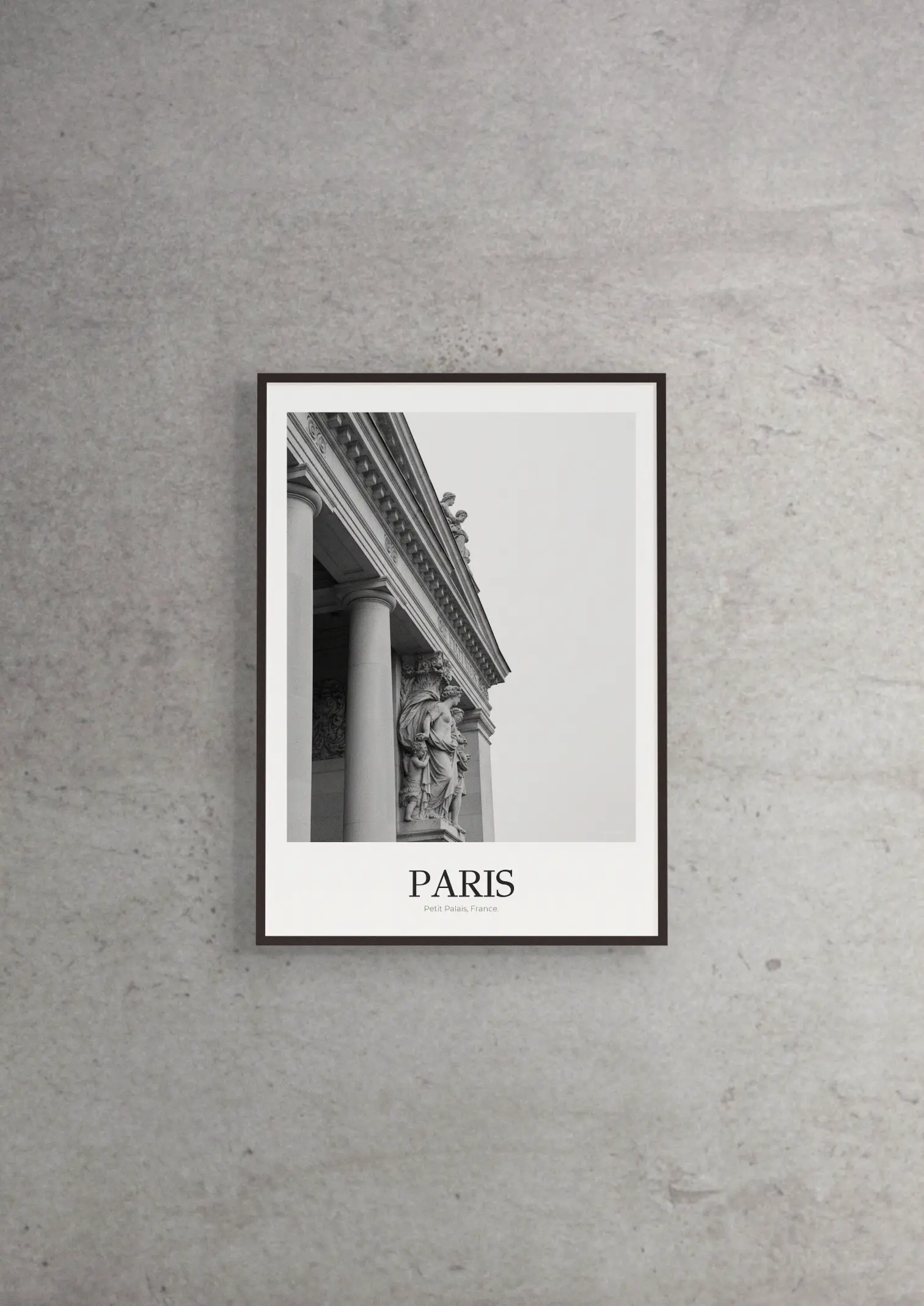 Petit Palais - Classic Framed Architecture Print