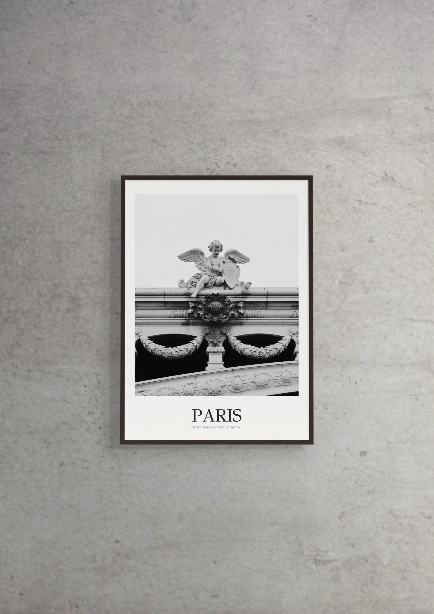 Pont Alexandre III - Classic Framed Architecture Print