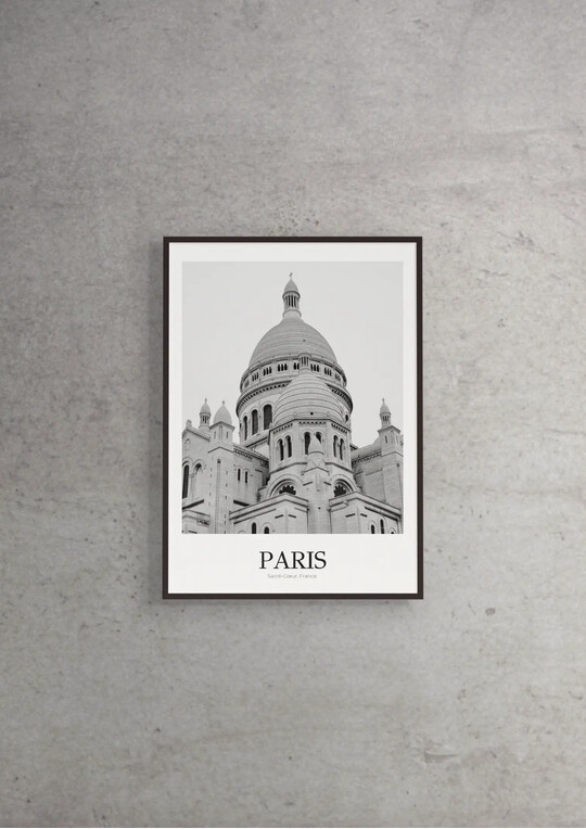 Sacré-Cœur - Classic Framed Architecture Print