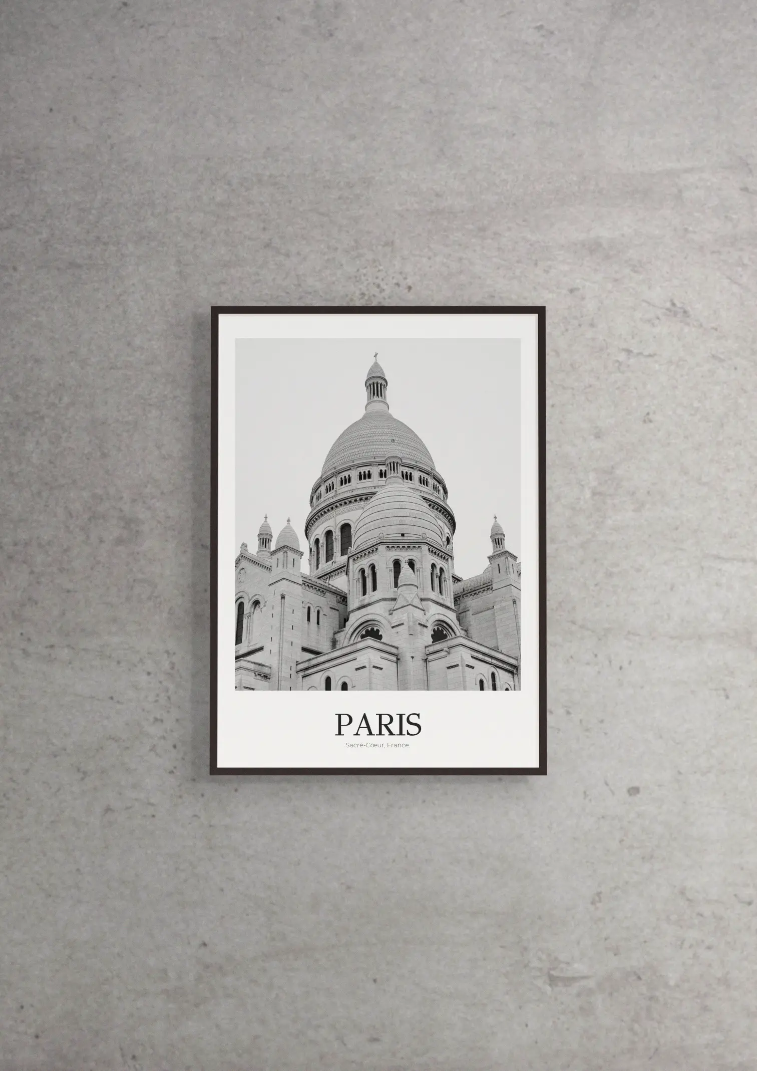 Sacré-Cœur - Classic Framed Architecture Print