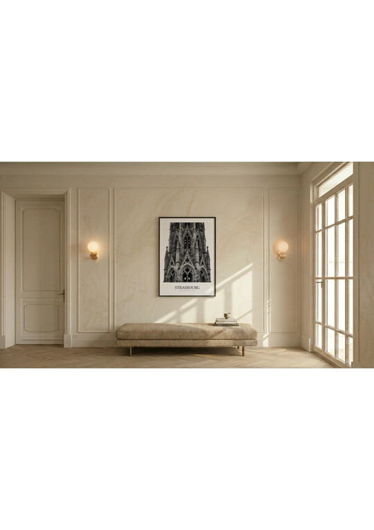 Strasbourg Cathedral - Classic Framed Architecture Print