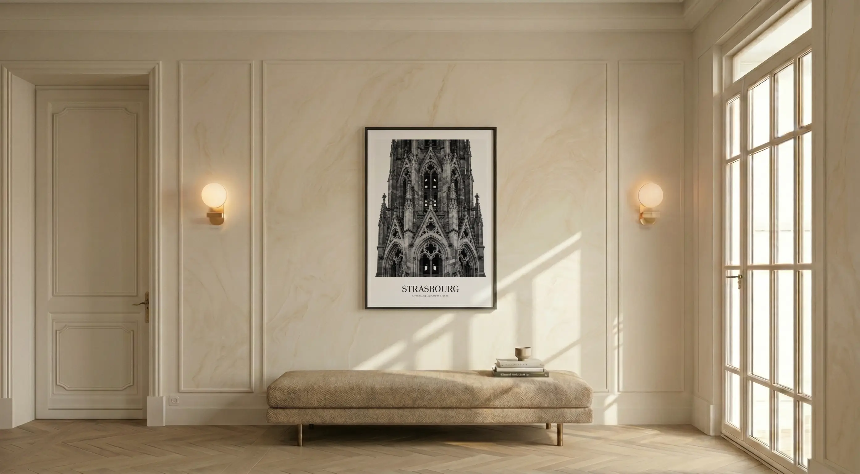 Strasbourg Cathedral - Classic Framed Architecture Print