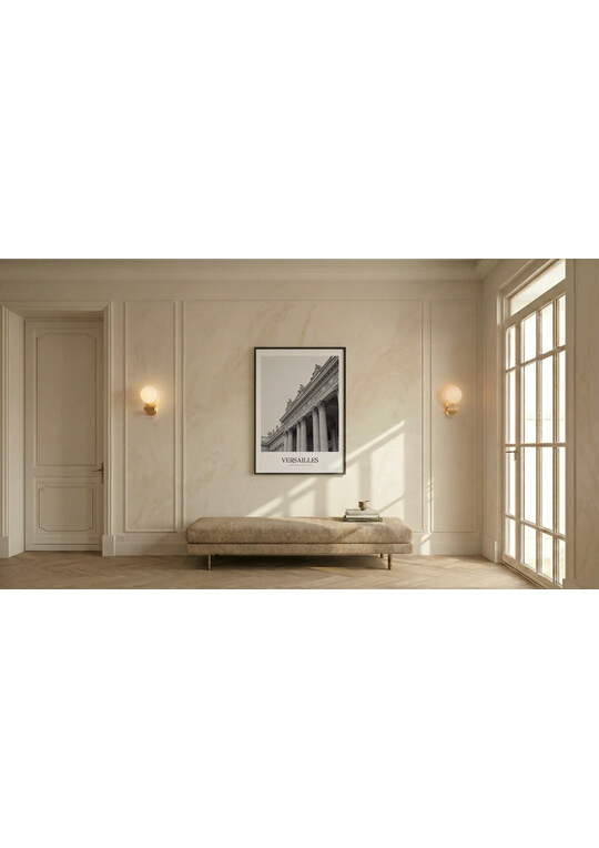 Palace of Versailles - Classic Framed Architecture Print