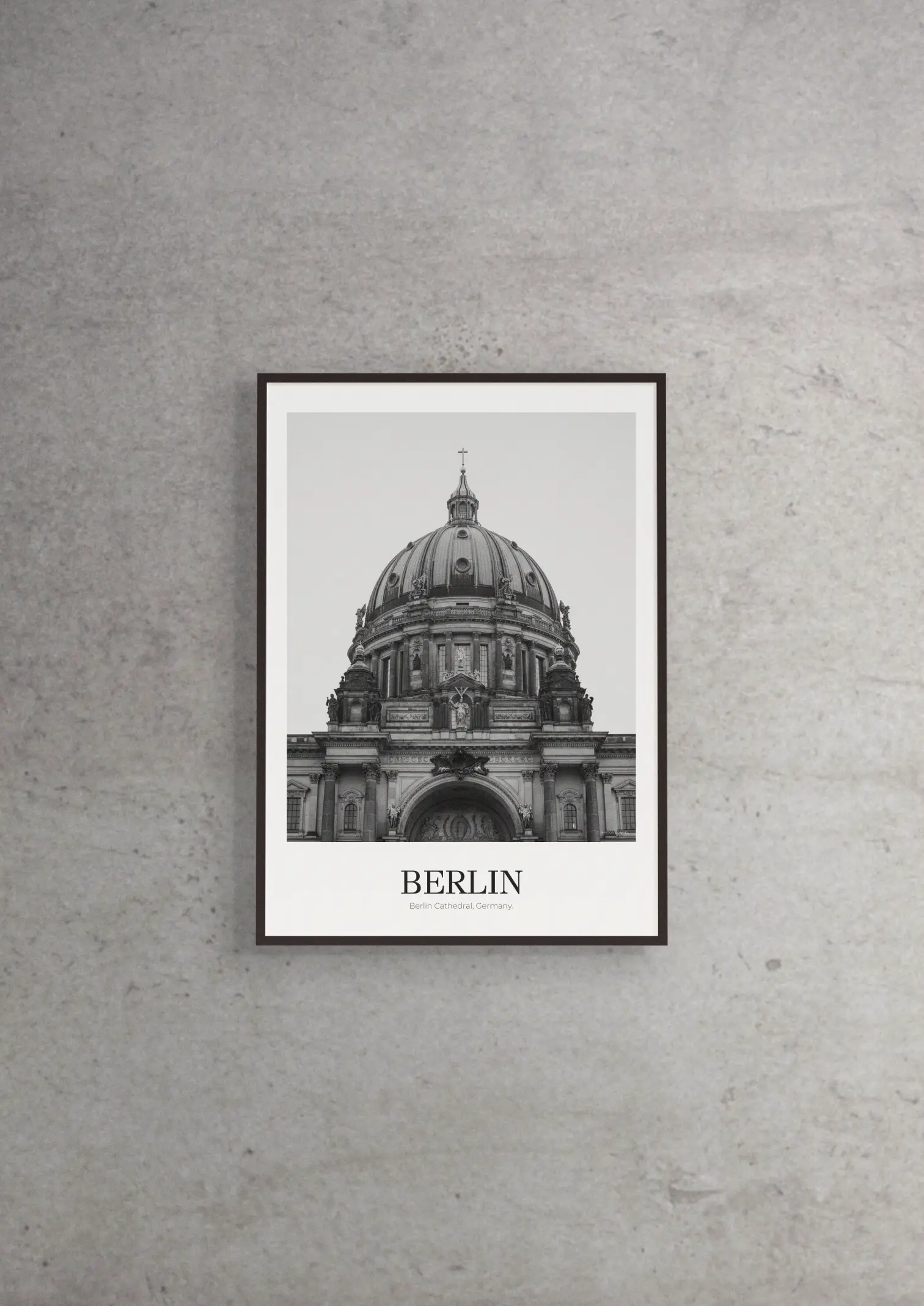 Berlin Cathedral - Classic Framed Architecture Print