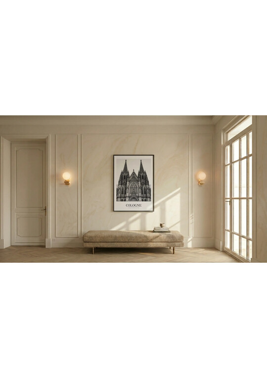 Cologne Cathedral - Classic Framed Architecture Print