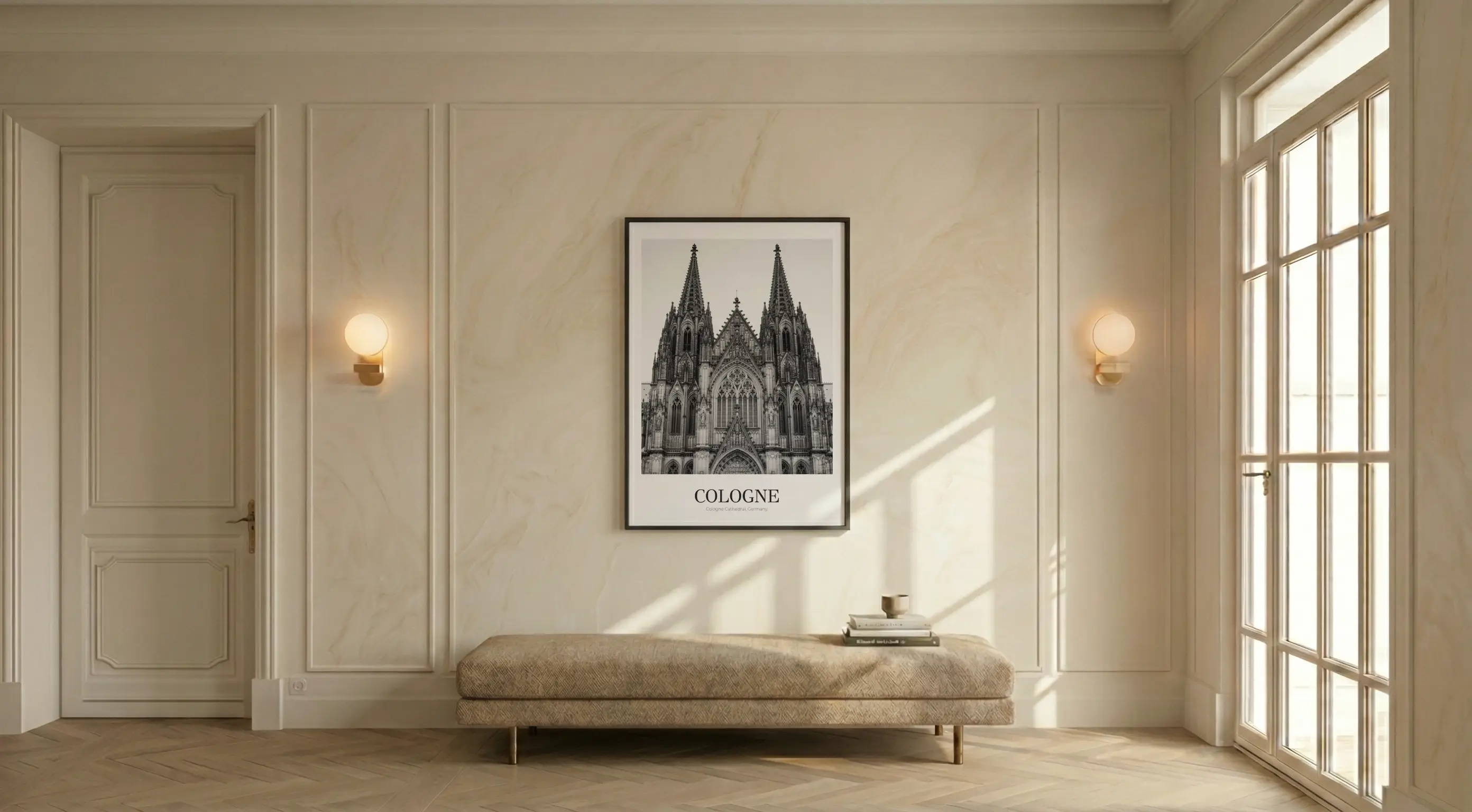 Cologne Cathedral - Classic Framed Architecture Print