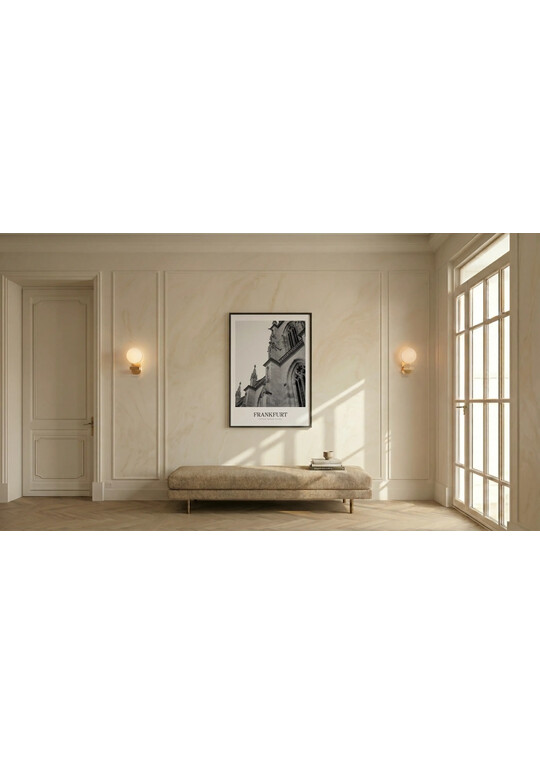 Frankfurt Cathedral - Classic Framed Architecture Print