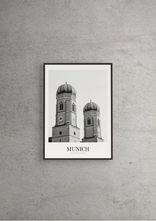 Frauenkirche - Classic Framed Architecture Print
