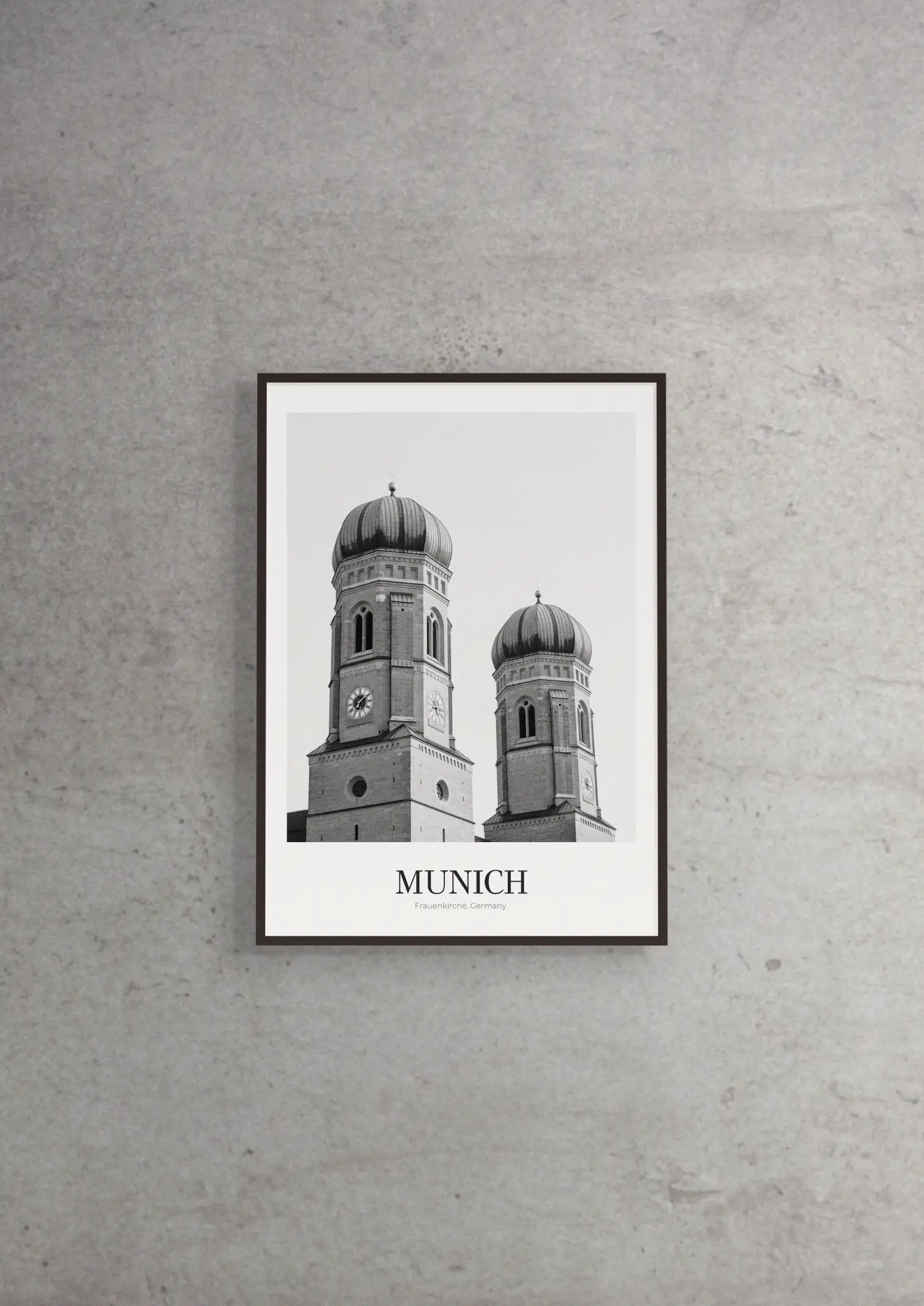 Frauenkirche - Classic Framed Architecture Print