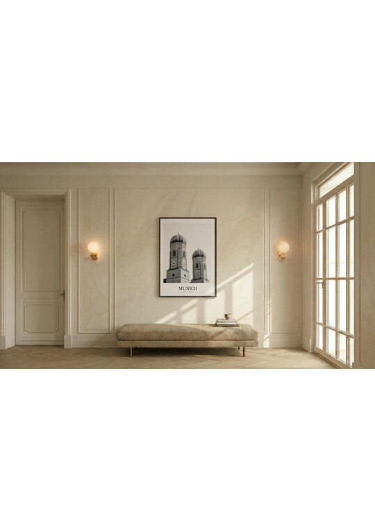 Frauenkirche - Classic Framed Architecture Print