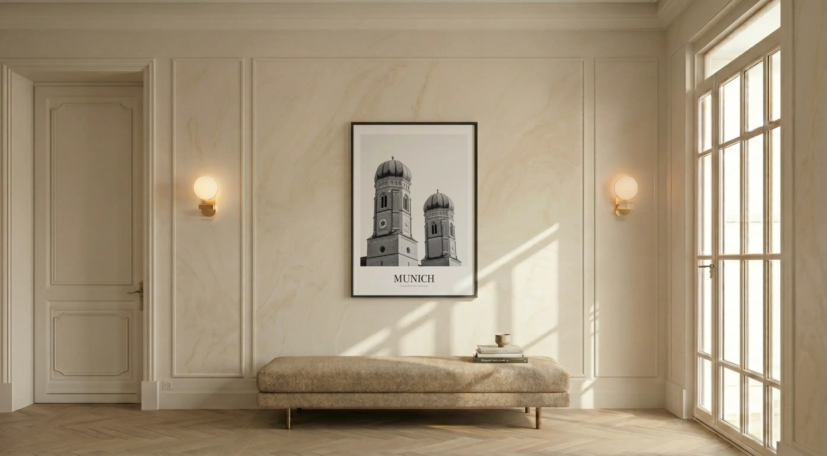 Frauenkirche - Classic Framed Architecture Print