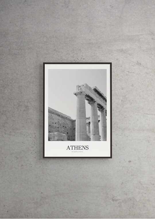Acropolis - Classic Framed Architecture Print