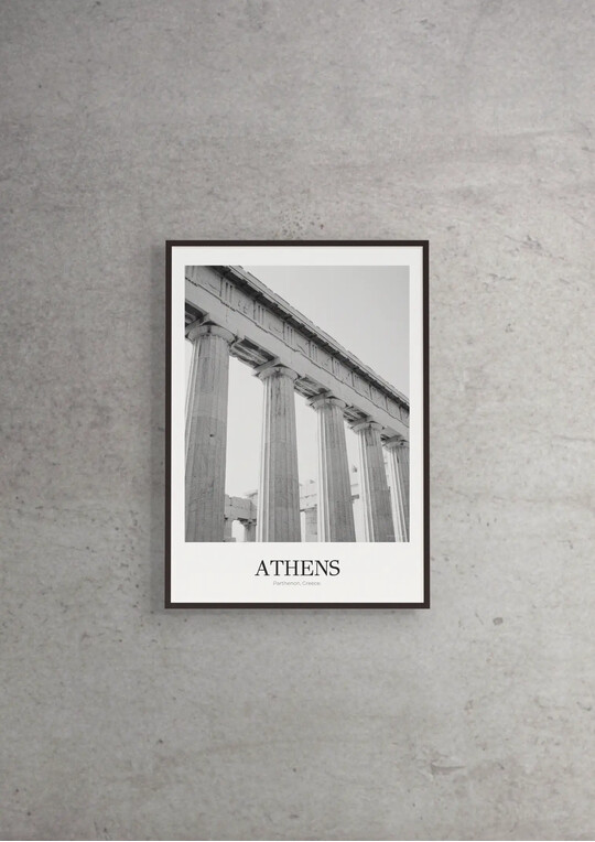 Parthenon - Classic Framed Architecture Print