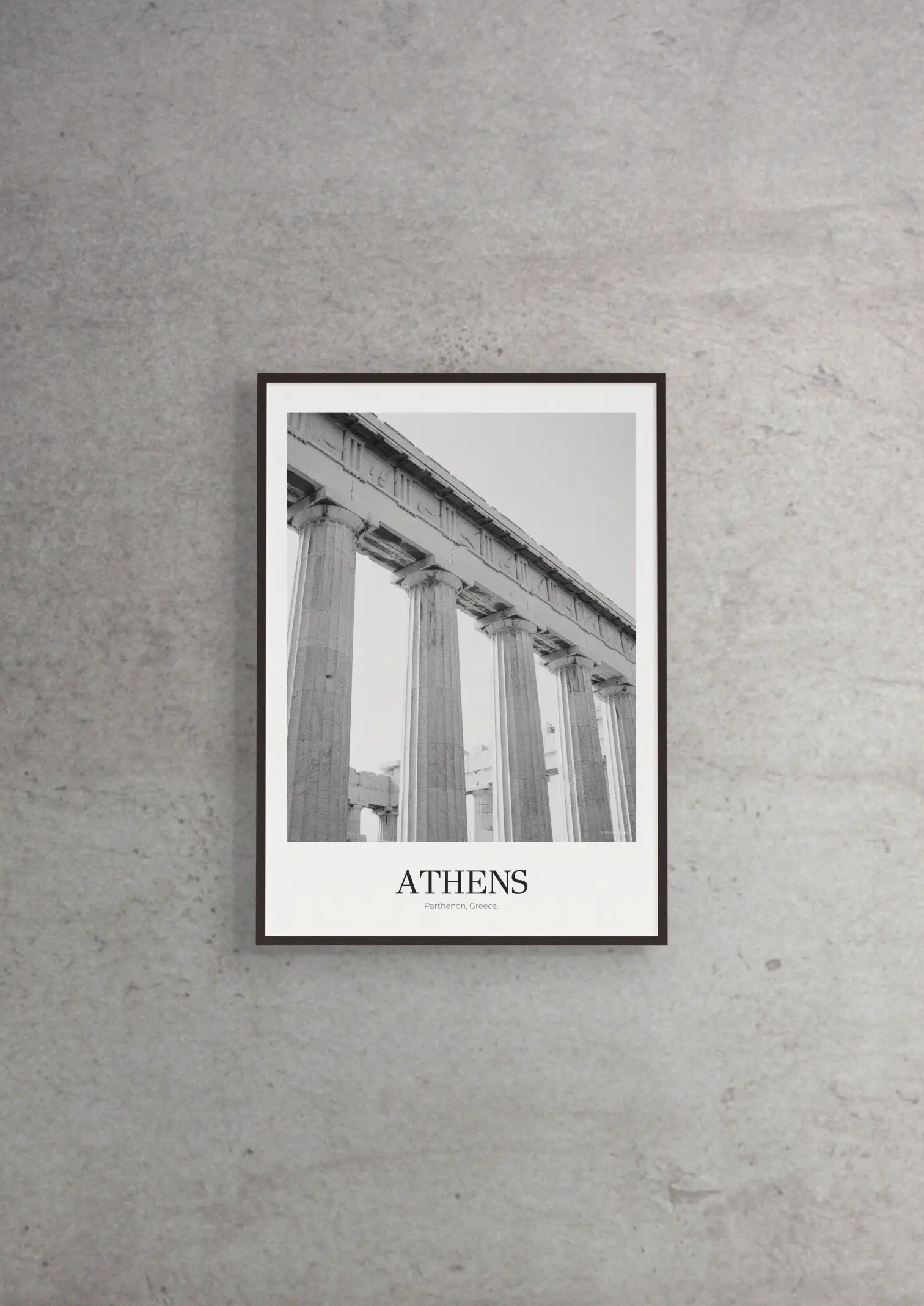 Parthenon - Classic Framed Architecture Print