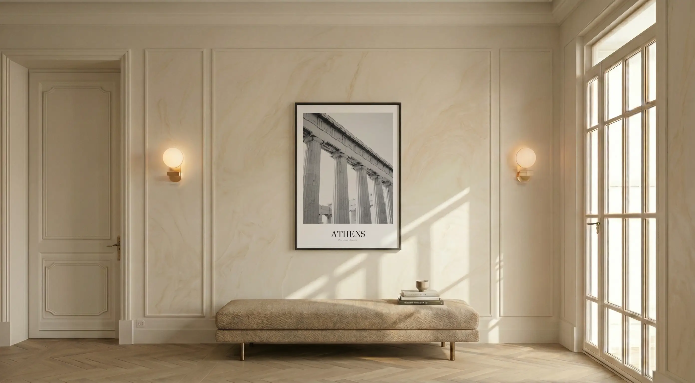Parthenon - Classic Framed Architecture Print