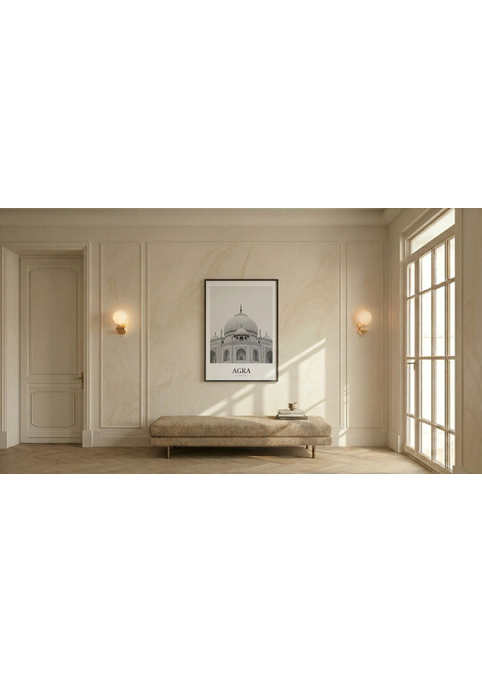Taj Mahal - Classic Framed Architecture Print