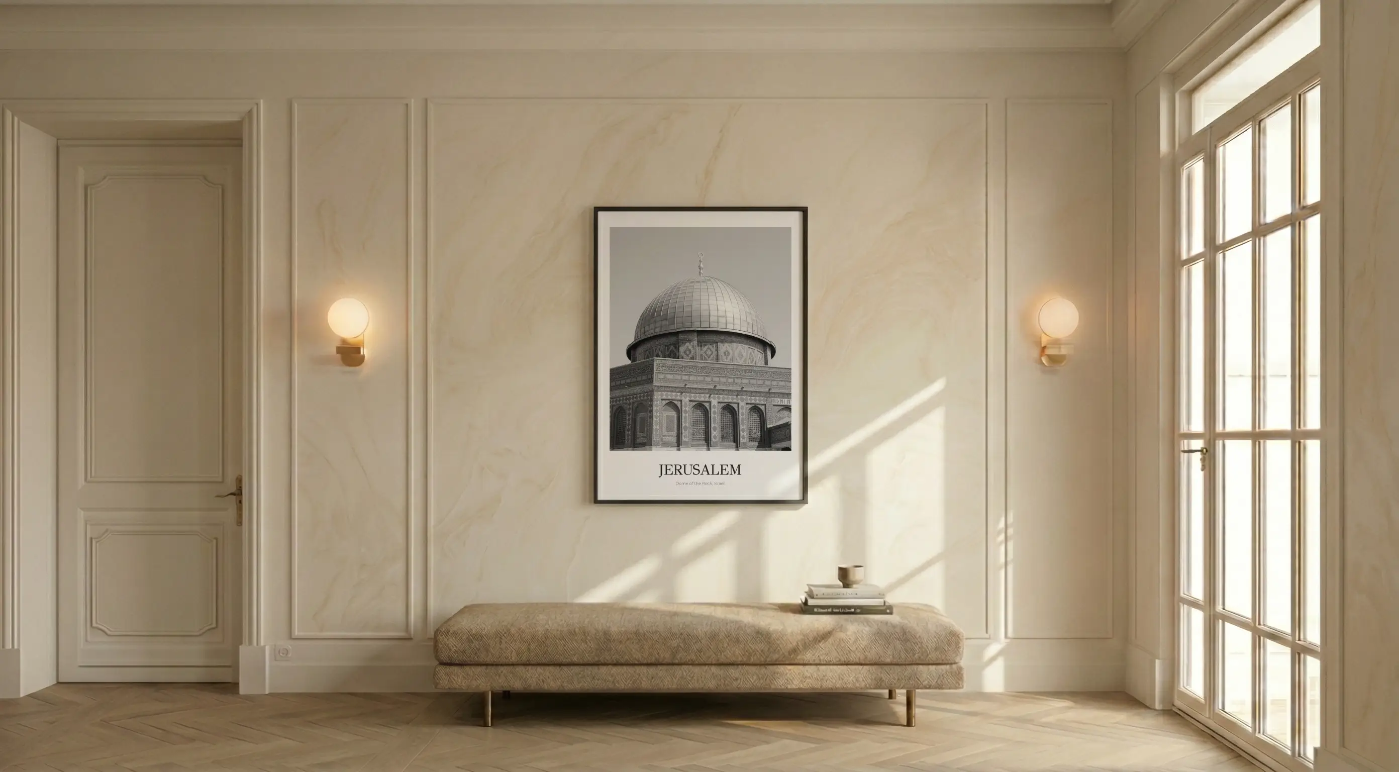 Dome of the Rock - Classic Framed Architecture Print