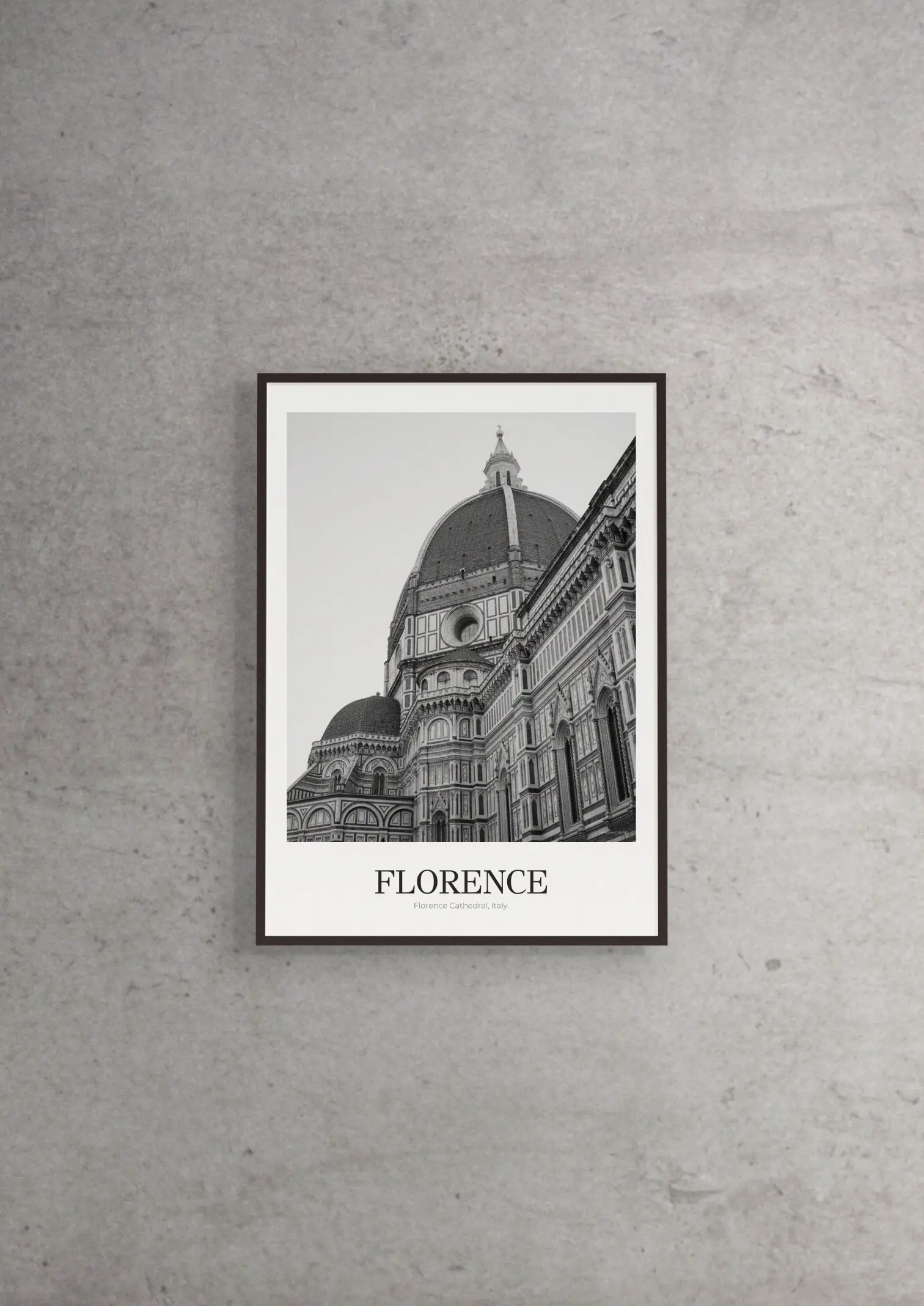 Florence Cathedral - Classic Framed Architecture Print